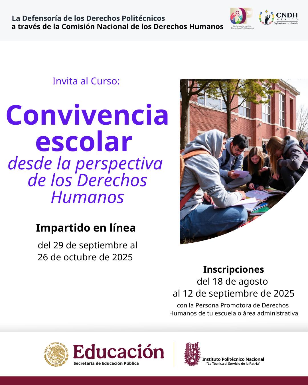 curso convivencia escolar