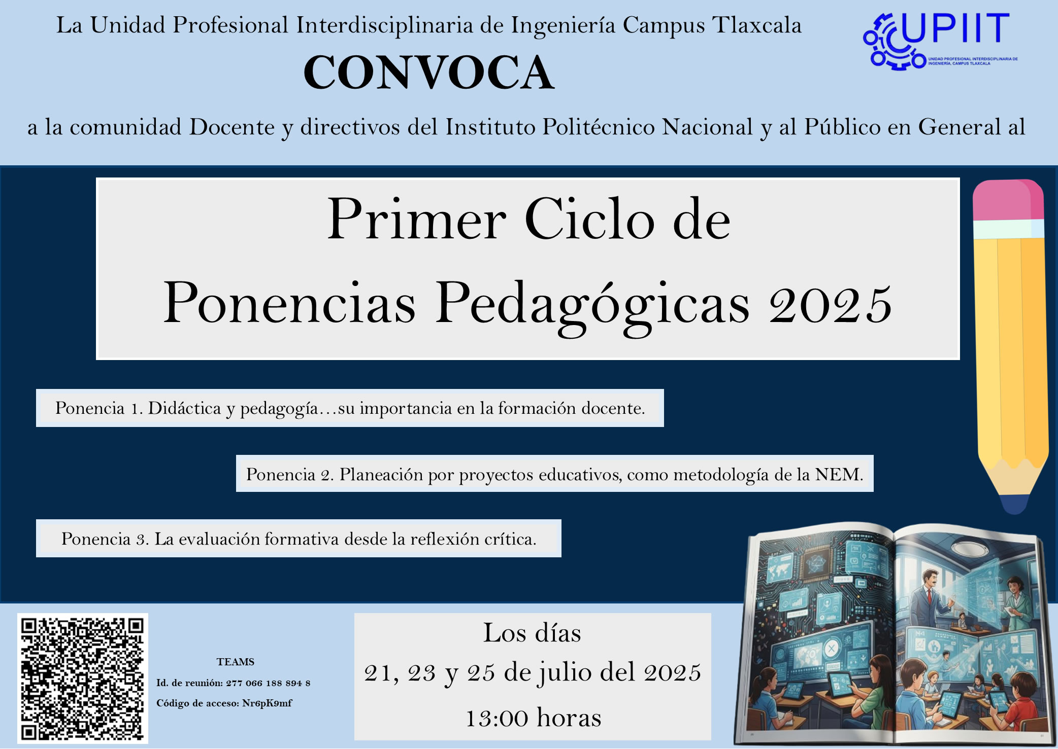 Primer Ciclo de Ponencias Pedagógicas 2025